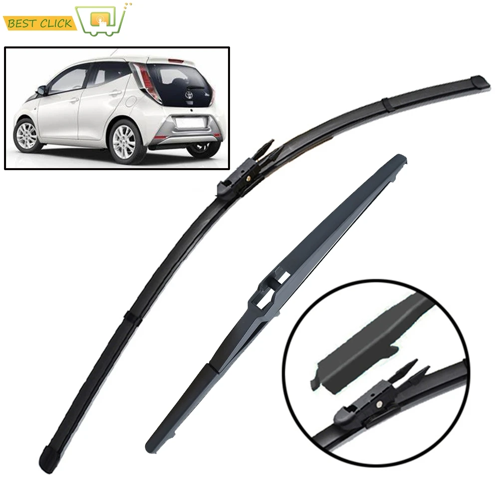 Misima Windshield Wiper Blades For Peugeot 108 Toyota Aygo 14 2015 2016 2017 2018 2019 2020 Front Rear Window For Citroen C1 MK2