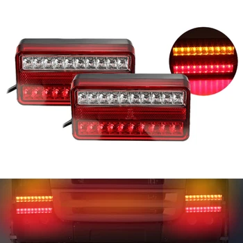 

20Led Tail Light 12V Waterproof Turn Signal Truck Brake Brake Light for Cars,Trucks,Trailers,Campers