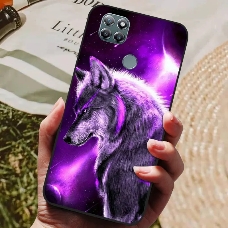 Silicon Back Cover Phone Case with Bumper Coque Design