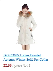 JAYCOSIN ladies casual jacket long section cotton women