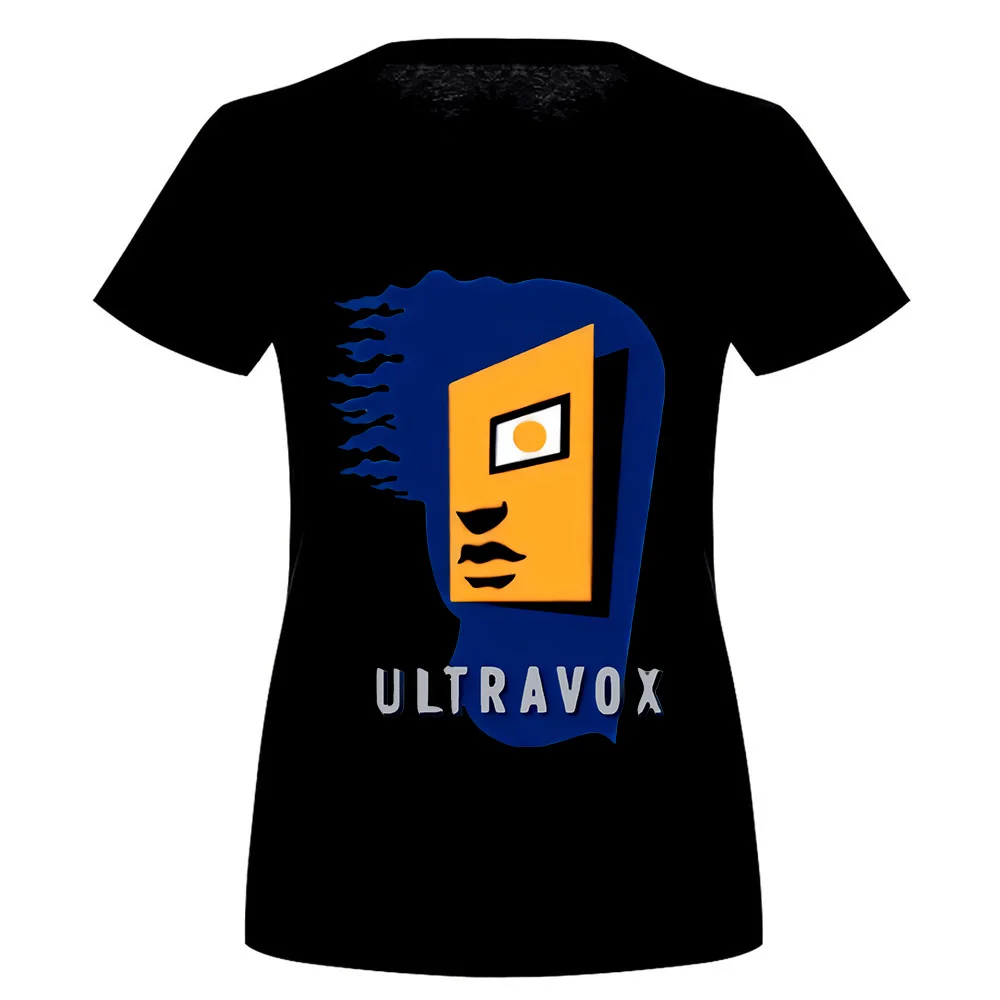 Ultravox Rage In Eden новая волна черная белая мужская футболка S-2Xl юмористическая футболка
