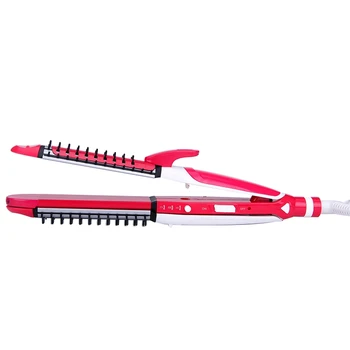 

Multi-Purpose Hair Curler with Comb Hair Straightener Automatic Rotating Electric Bar Eu Plug