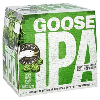 

Goose Island Ale IPA 12 x 355ml (paquete de 12 x 355ml)