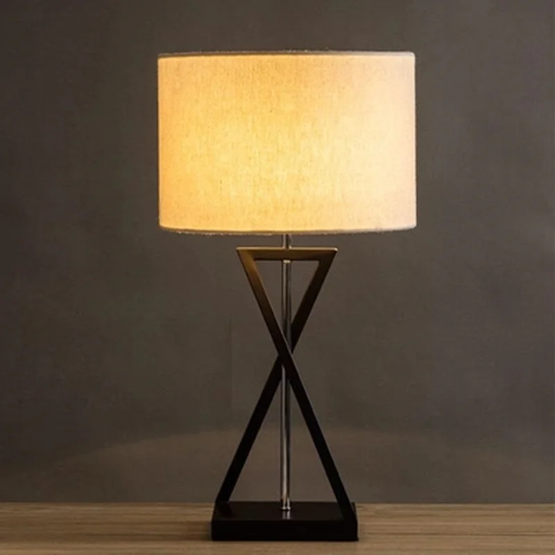 

led e27 Korean Iron Fabric LED Lamp .LED Light .Table Light.Table Lamp.Desk Lamp.LED Desk Lamp For Bedroom Study Office Store