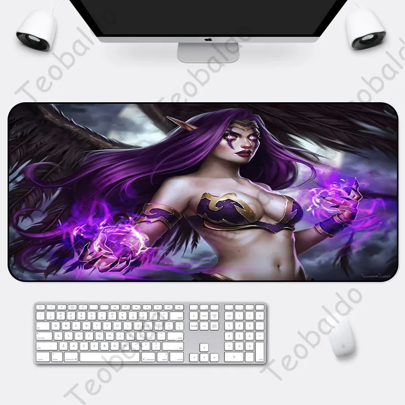  New Design league of legend jhin Customized laptop Gaming mouse pad Speed/Control Version Large Gam