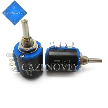 

1PCS WXD3-12-1W 100 220 470 1K 2K2 3K3 4K7 10K 22K 33K 47K Ohm 100R 220R 470R 2.2K 3.3K 4.7K WXD3-12 1W Wirewound Potentiometer