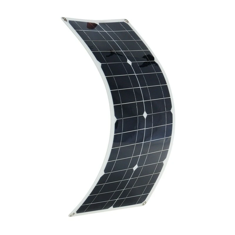 12v, painel solar monocristalino de potência flexível para barco