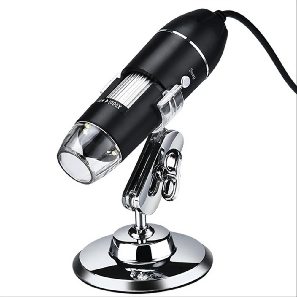 Цифровой электронный микроскоп Лупа Камера 3-в-1 USB/Micro/Тип C 1600X Высокое разрешение