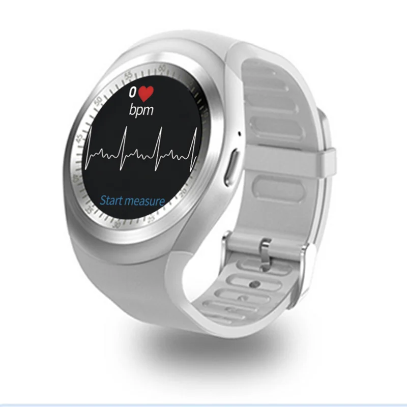 Y1 plus android умные часы мужские/женские Смарт-часы Детские умные часы Android Sim карты умные часы монитор сердечного ритма SZ LongE - Цвет: White heart rate