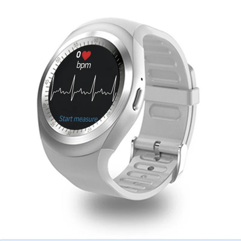 White heart rate Y1 plus android умные часы мужские/женские Смарт-часы Детские умные часы Android Sim карты умные часы монитор сердечного ритма SZ LongE - Цвет: White heart rate