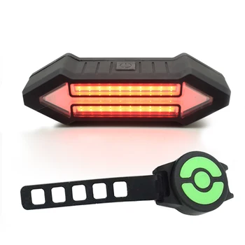 

WasaFire Bike Light Taillight 4 Modes Arrow Head Bicycle Tail Lamps Red Flash Warning Lamp MTB Safety Caution Cycling Rear Light