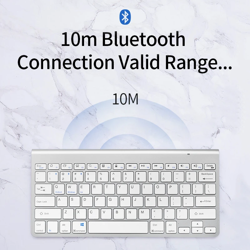 Профессиональная ультратонкая беспроводная клавиатура SANLEPUS Teclado с Bluetooth 3 0 для