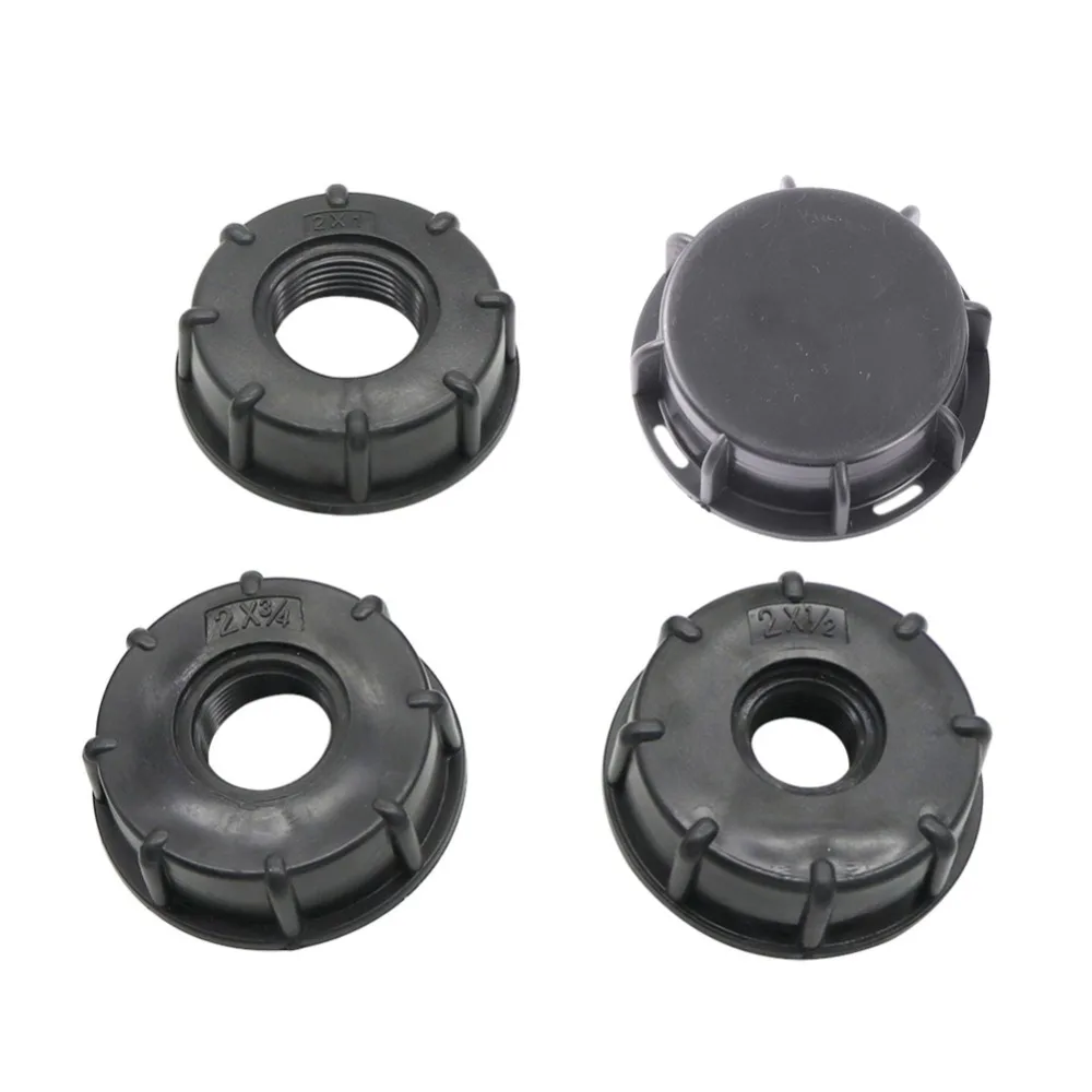 1/2" 3/4" 1" Female Thread IBC Tank Adapter S60 Water Tap Connector Valve Replacement Fitting Garden Irrigation Connection Tool