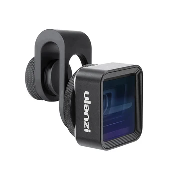 

FFYY-Ulanzi Anamorphic Lens for Mobile Phone 1.33X Wide Screen Video Widescreen Slr Movie Mobile Phone Lens with 52MM Filter Ada