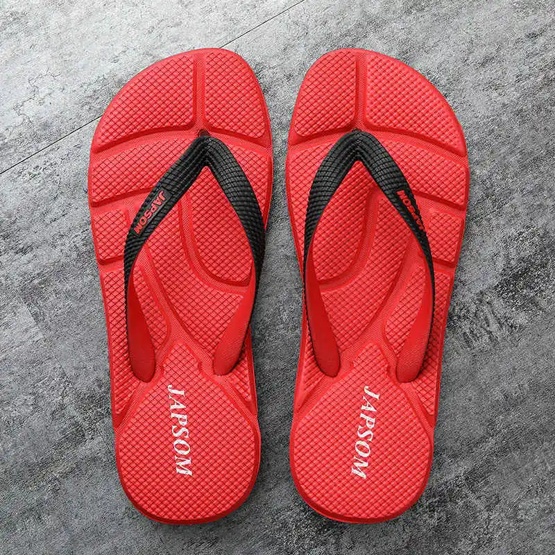 Flip Flops Men Beach Summer Shoes Man Soft Massage Home Slippers Fashion Large Sizes Casual Men's Sandals Outdoor Lazy Shoes C27