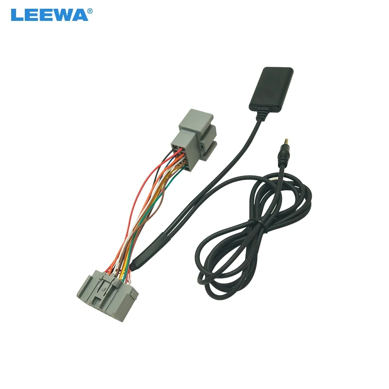 

Автомобильный Bluetooth модуль LEEWA, AUX-in аудио MP3 музыкальный адаптер для Volvo C S V CX Series, стерео проводка # CA6838