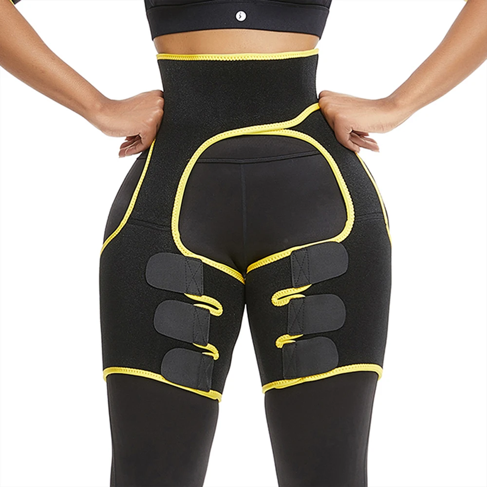 Neoprene Thigh Shaper Sweat Trimmers Leg Lose Weight Slimming Belt Butt Lifter Compress |