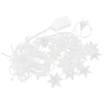 

1 Set Snowflake String Lights Waterproof Decorative Lamp 96 Lamps String Lamp Christmas Lights String Lights for Party