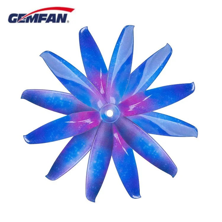 

20pcs/10pairs Gemfan Windancer 5043 Propeller Sky Color T5043C 5x4.3 Inch PC 3-Blade CW CCW Propeller FPV Racing Drone Freestyle