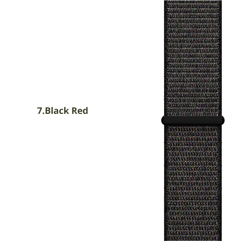 Нейлоновый ремешок 20 мм для Amazfit gts Bip, умный ремешок на запястье, нейлоновая петля, тканые часы для Amazfit Bip Pace, ремешок для часов, Brecelet - Цвет ремешка: Black