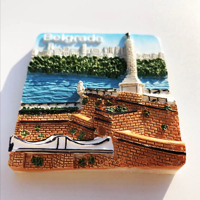 Magnete Da Frigorifero 3D Belgio - Souvenir Artigianale In Resina, 8x8 Cm, Decorazione Casa