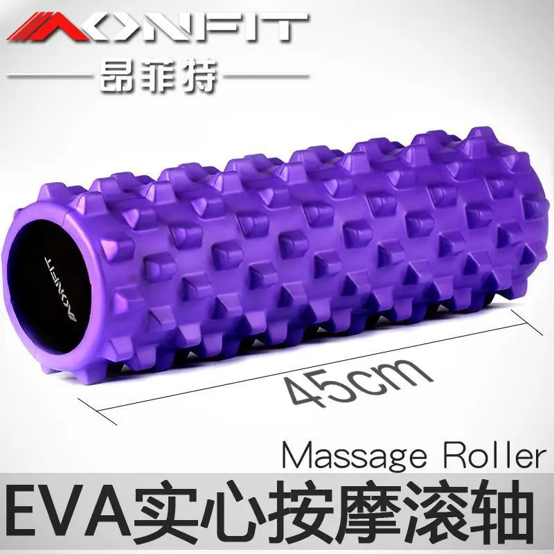 

Solid Langya Rod Spike Sports Foam Roller Massage Relaxing Muscle Roller Tube Fitness Wheel Stovepipe Foam Roller