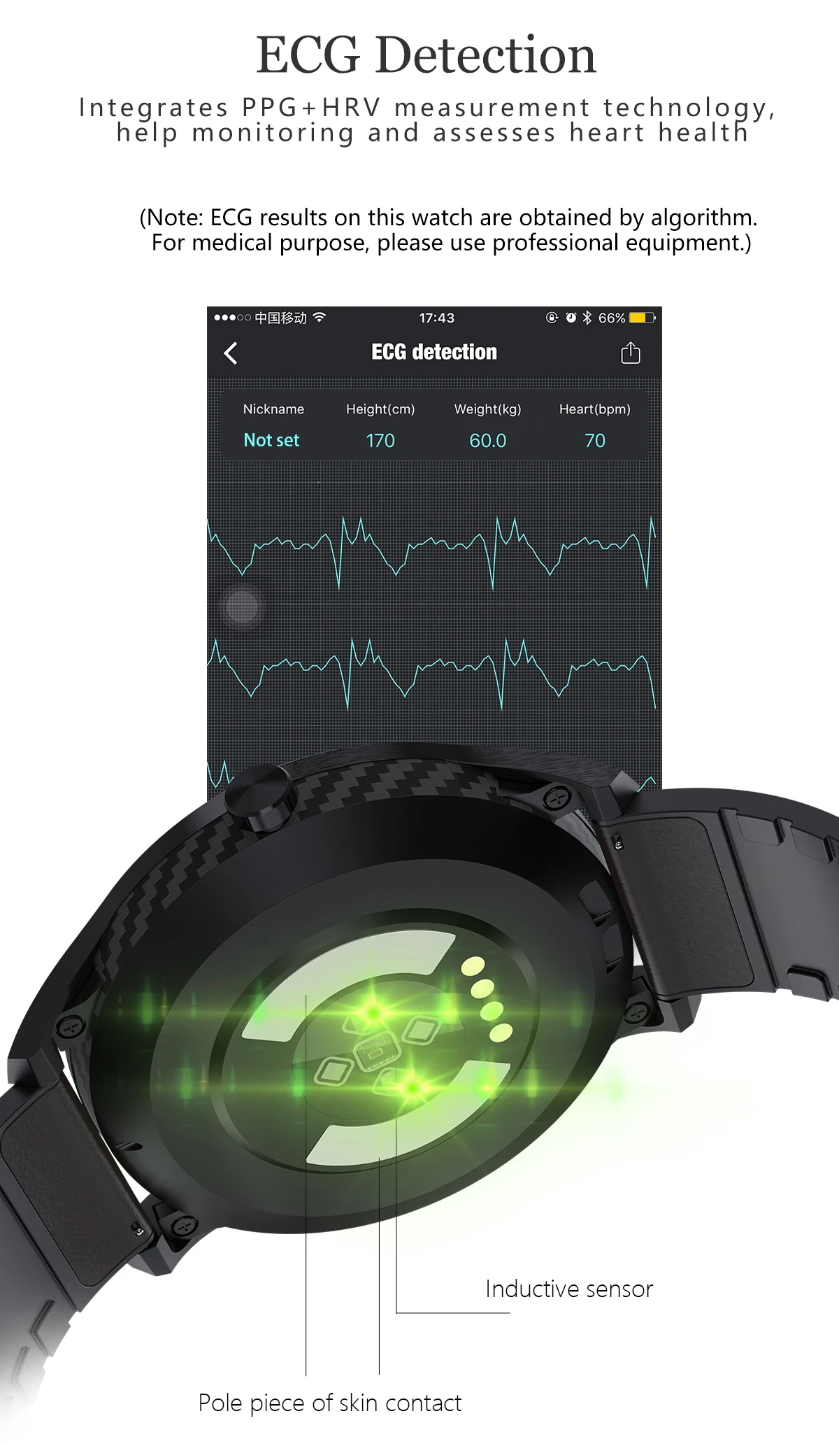 Фитнес-трекер, IP68 Водонепроницаемый Bluetooth Вызов Смарт-часы PPG пульсометр кровяное давление монитор полный экран сенсорный Спорт