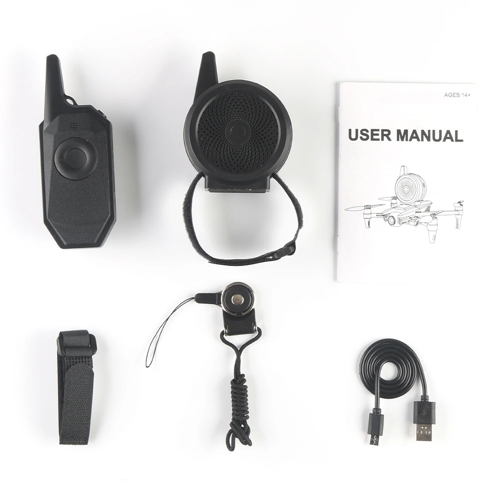 Megafone para Drone Alto-falante Mavic 2 Phantom 3 4 - Carro Bicicleta Remoto 1km Dji Pro - Image 3