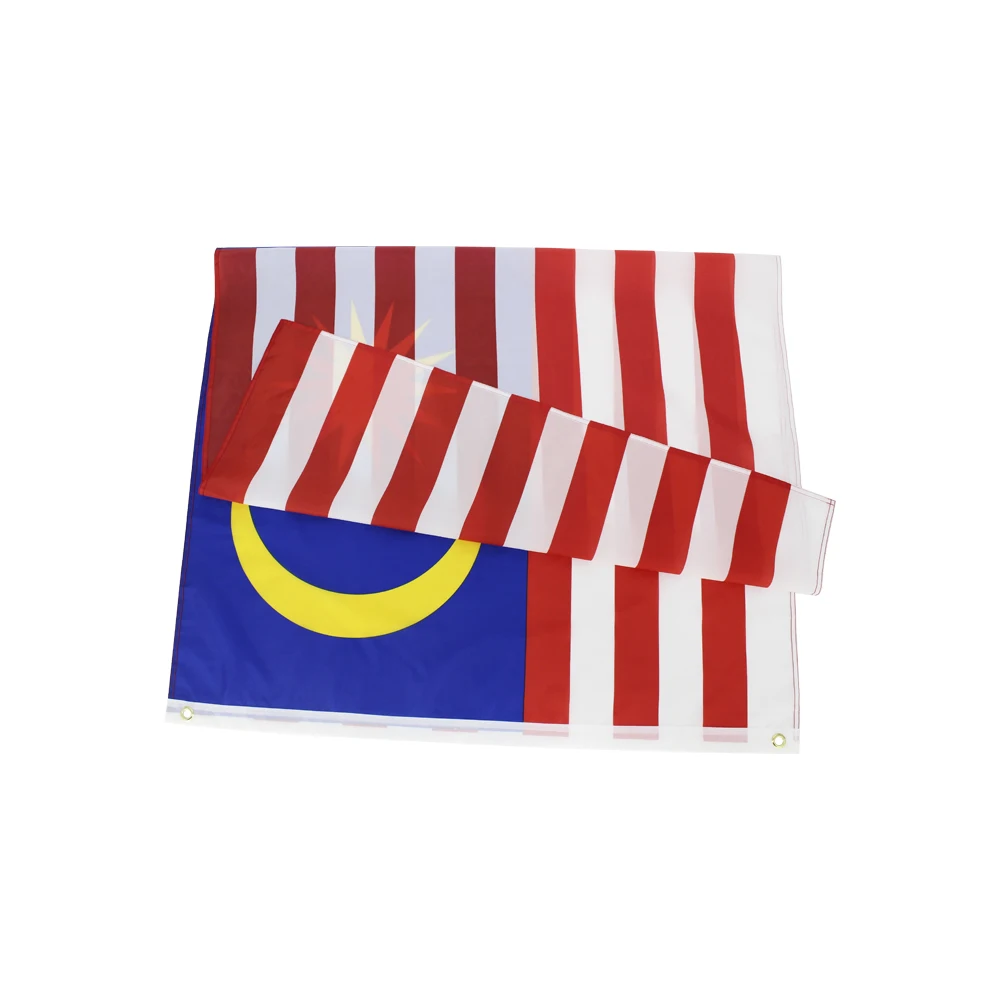 Yehoy 90*150cm MY MYS malaysia Flag For Decoration
