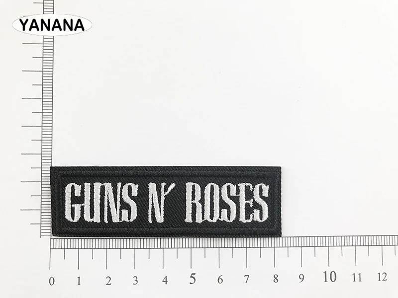 Рок-Группа нашивка оружие значки вышитая аппликация швейная Железная на значок одежда розовые аксессуары