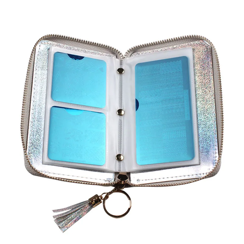 Carimbar a Placa do Dedo Slots de Manicure da Arte do Unha Anjo Unha Titular Case Quadrado Redondo Retangular 24 Placa Organizador 10 Titular Caso Quadrado Redondo Retangular 24 Slots