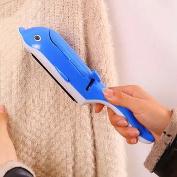 

Reusable Dolphin Shaped Electrostatic Dust Cleaners Pet Hair Lint Remover Device Dust Brusher Static Brush Cleaning Brushes