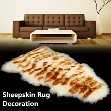 75*100 см имитация коврик из овчины шерстяное диван коврик, напольный ковер весь шерсть сиденье коврик эркерное окно Гостиная шерстяное одеяло для спальни