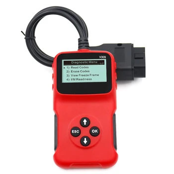 

AUniversal OBDII Diagnostic Tool Scanner Code Reader Car Code Scan for All 1996 and Newer OBDII Compliant Vehicles V309