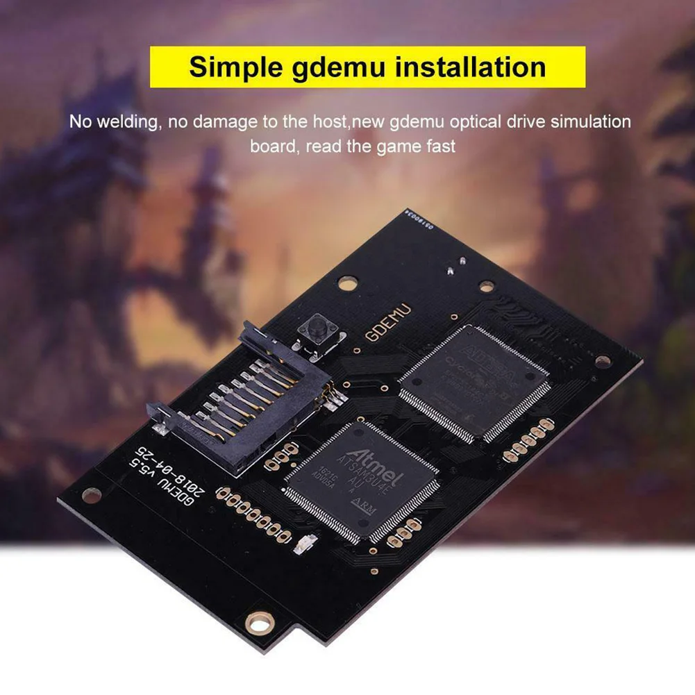 

For DC Board Consoles Perfect Running Durable Analog Video Game Optical Drive Quick Reading Speed