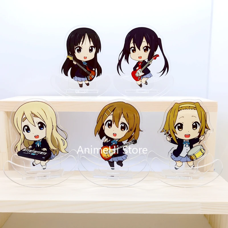 Искусственное Аниме! Фигурка Косплей игрушка Hirasawa Yui Akiyama Mio Tainaka Ritsu Адзуса Накано