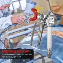 Высокого давления всасывающее покрытие живопись инструменты распылительная аэрография латексный распылитель соответствие с эргономичным дизайном комфорт