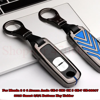 

For Mazda 2 3 6 Atenza Axela CX-5 CX5 CX 5 CX-7 CX-92017 2018 Smart 2/3/4 Buttons Key Holder Car Fob Remote Key Cover Case