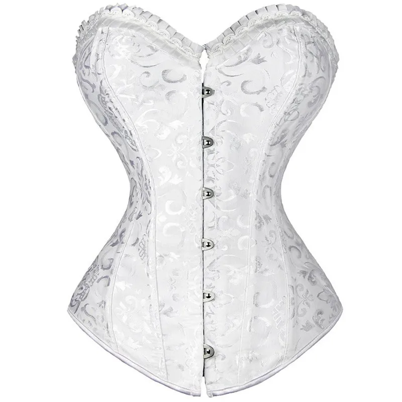spanx underwear Sexy Women Lace Corset Bustier Top Corset Shaper Plus Size Corsets and Bustiers Tops Corset Boned Waist Trainer Body Shaping tummy control shapewear Shapewear