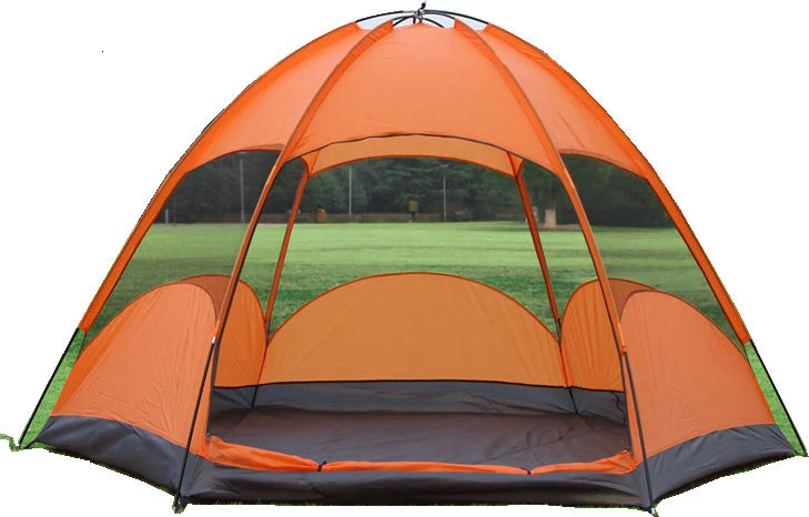 Mongolian Yurt Tent Fishing Mosquito Net Picnic Family Outdoor Camp Summer Beach Camping Tent 5 Person Waterproof (6)_