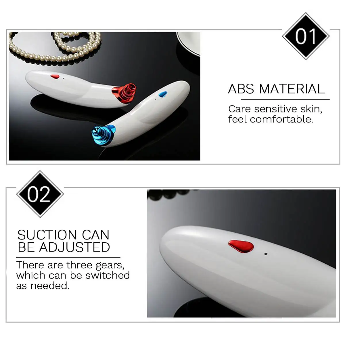 Electric Acne Clean Exfoliating Cleansing Vacuum Pore Cleaner Blackheads Facial Instrument Comedones Remover Face Skin Car