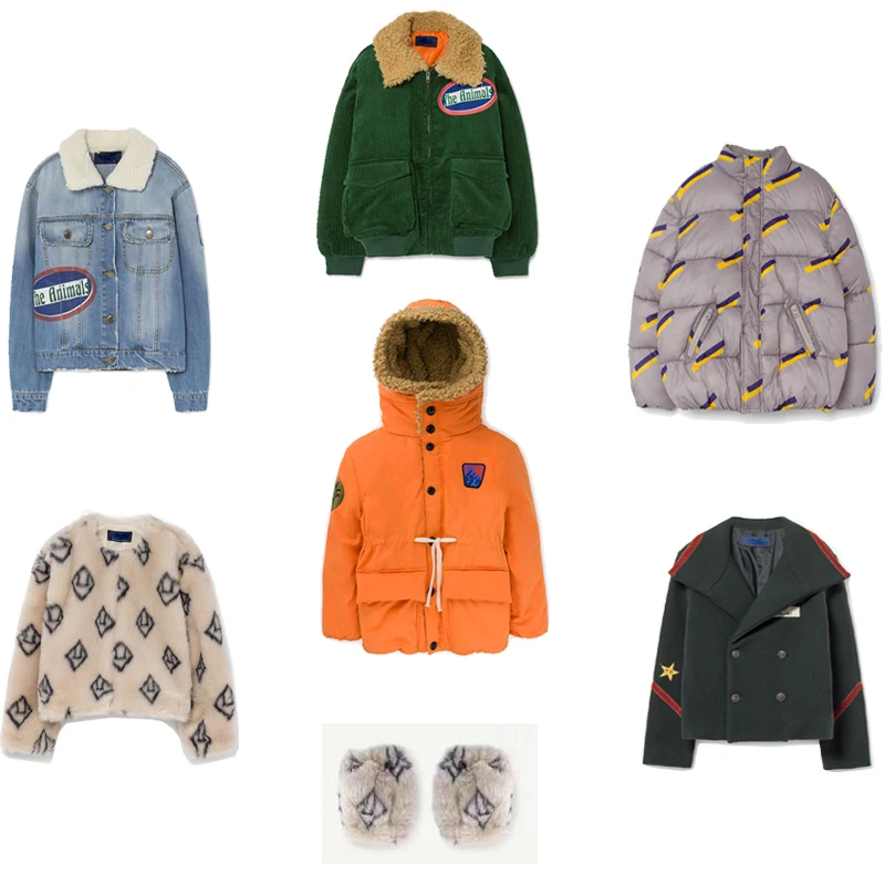 Детское пальто коллекция 2019 года осенне зимнее для мальчиков и девочек верхняя