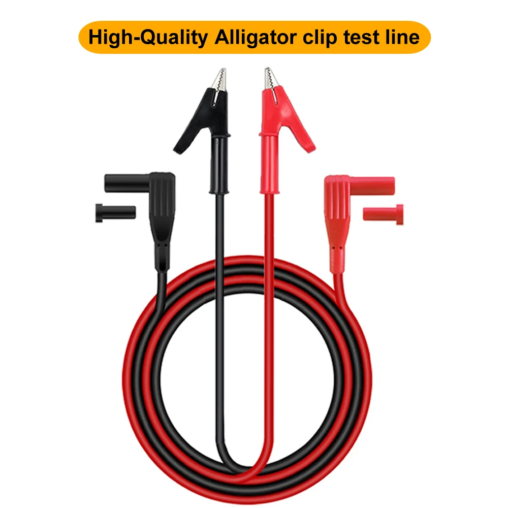 Multimeter probe Alligator Clip Test Lead High Quality Insulated Crocodile Line