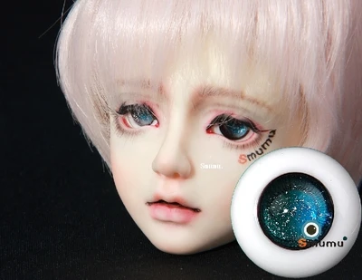 1/8 1/6 1/4 1/3 BJD аксессуары глаза для кукол стеклянный окуляр для BJD/SD yosd MSD SD16 DD, не включает кукольную головку и другие E2570 - Цвет: B1