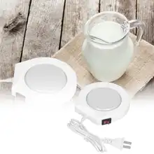 

Coffee Warmer Cup Warmer Portable Milk Cup Heating Mat Heater Tea Coffee Cup Warmer Pad for Home Office CN Plug 220V