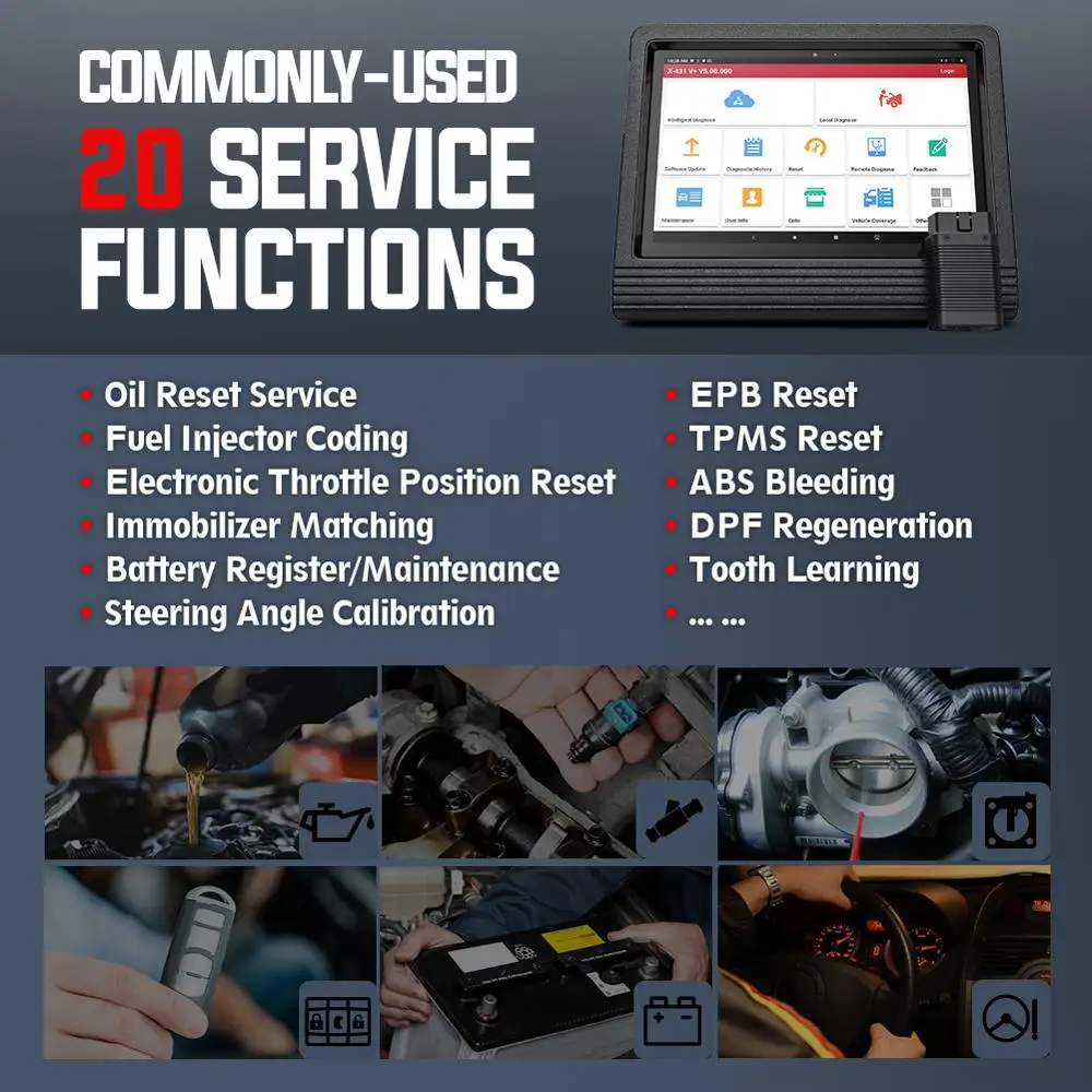 Launch X431 V + 10 &quotV4.0 obdii obd Автомобильный сканер obd2 автоматический диагностический