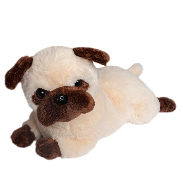 French Bulldog Puppy Doll Simulation Pug Plush Toy Pet Toy Child Soothing Birthday Gift Home Decoration