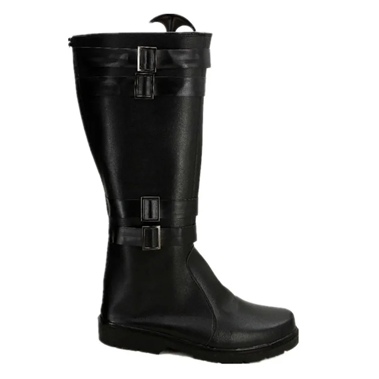 Обувь для костюмированной вечеринки «Звездные войны», «имперский Штурмовик», «Дарт Вейдер»; сапоги из искусственной кожи; мужские сапоги до колена; джедай Би Ван; карнавальные Вечерние туфли на Хэллоуин