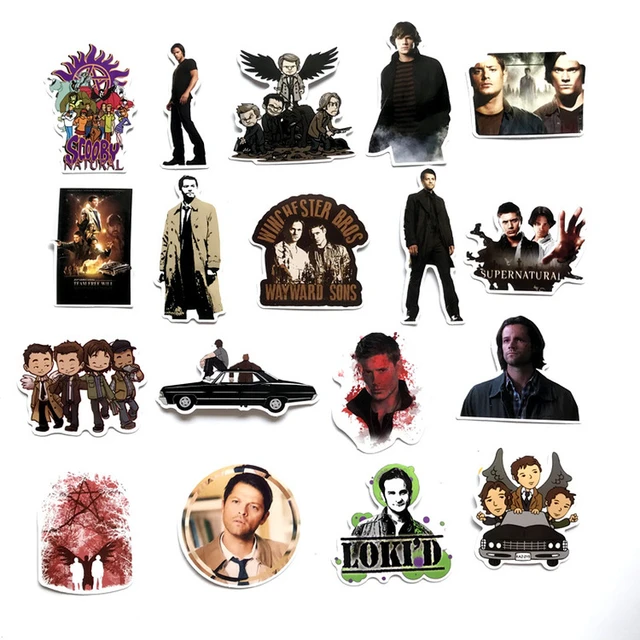 Supernatural Stickers Cute SPN Stickers Group 1 