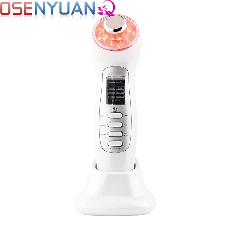 

7 in 1 Ultrasonic Galvanic Photon Skin SPA Cleansing Facial Machine Deep Pore Clean Pigment Face Lift Skin Ion Beauty Tool